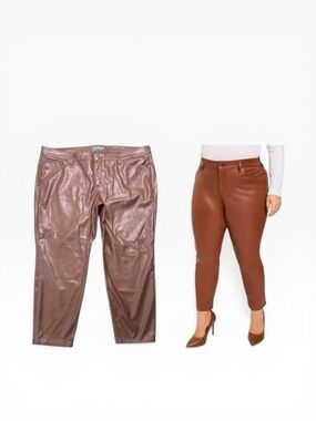 Torrid Cyberpunk Pants Women’s 24 Liquid Western High Rise Perfect Skinny Leg